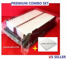 Premium Combo set Engine Air Filter & Cabin Air Filter for 2015 -2020 Honda FIT  picture