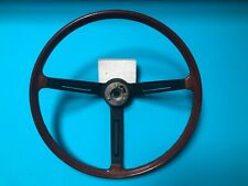 Toyota Corona? Crown? 1970's Wood 3 Spoke Wood Steering Wheel Genuine NOS picture