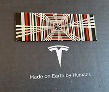 TESLA Model S 3 X Y Rear Tailgate Plaid Emblem Logo Badge picture