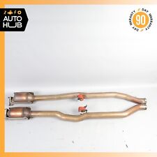 Bentley Continental GT Coupe Exhaust Downpipe Resonator Set Left & Right Set OEM picture
