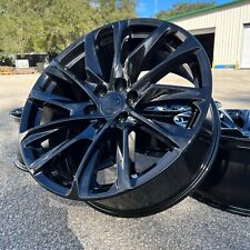 22” Black Cadillac Escalade Wheels Rims Set OEM Factory GM Spec ONYX 2022 2023 picture