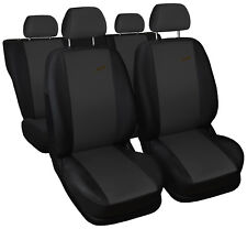 Car seat covers fit Seat Ibiza - XR black/dark grey sport style picture