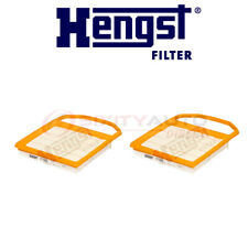 2 pc Hengst Air Filter for 2017 Mercedes-Benz E43 AMG - Intake Inlet bi picture