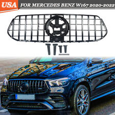 For 2020-UP BENZ W167 GLE350 GLE450 GLE63AMG Style Black Grill Front Grille picture