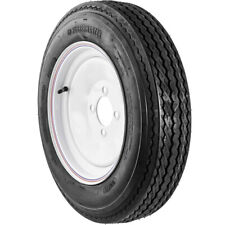 4 Tires RubberMaster P811 5.7-8 5.70-8 C 6 Ply 5 x 4.5 White Stamped Assemblies picture