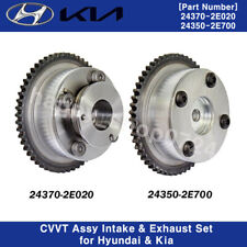 243502E700 243702E020 Set OEM CVVT Assy Intake & Exhaust for Hyundai Elantra Kia picture