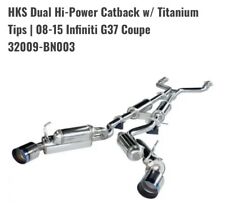 HKS CATBACK EXHAUST (G37s coupe) picture