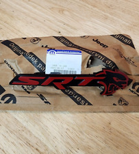 NEW 2022-2023 Dodge Charger Hellcat RED Front Grille Emblem, OEM picture