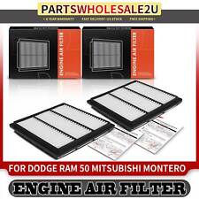 2x Engine Air Filter for Dodge Ram 50 Stealth Mitsubishi 3000GT Diamante Montero picture