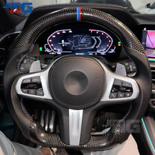 Real Carbon Fiber Sport Steering Wheel Fit BMW G20 G30 540i X7 G05 X5 X6 G30 G80 picture