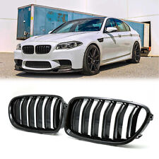 Front Kidney Grill for BMW 5 Series F10/F11 550i 535i 10-16 Glossy Black Grille picture
