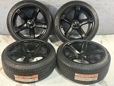 20 x9.5  black Dodge Charger Hellcat  wheels and tires 2604 Style 245/275 picture