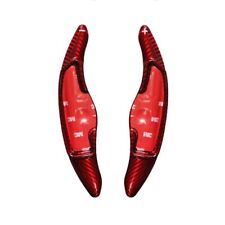 Carbon Fiber Red Steering Wheel Shift Paddle Extension For Genesis GV70 2022-23 picture