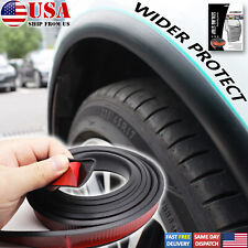 10' Car Fender Flares Wheel Protector Extension Rubber Moulding Trim For Ford/VW picture