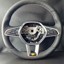 Renault RS Steering Wheel Megane Clio Laguna Talisman Black Leather HEATED OEM  picture