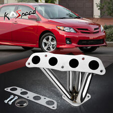 FOR 09-14 1.8L TOYOTA COROLLA/MATRIX STAINLESS STEEL EXHAUST MANIFOLD HEADER picture