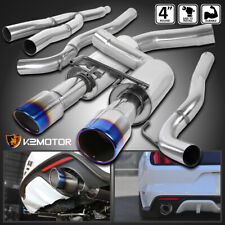 Fits 2015-2021 Ford Mustang 2.3L EcoBoost Burnt Tip Catback Exhaust Kit picture