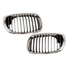 Left+Right Side Chrome Grille For 03-06 3 Series Coupe Convertible 325Ci 330Ci picture
