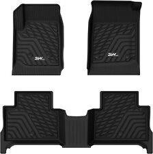3W Floor Mat for Chevy Colorado / GMC Canyon CrewCab 2015-2022 TPE Floor Liner picture