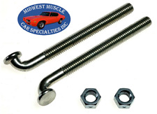 Fuel Gas Tank Strap J Bolts For Cuda Duster GTX Road Runner Belvedere Scamp A59 picture