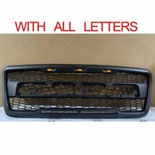 Mesh Upper Matt Black For 2004-2008 F-150 F150 Front Grill New Raptor Style Look picture