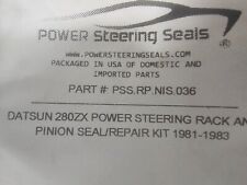 Datsun / Nissan 280ZX Rack & Pinion Power Steering Rebuilt Kit - New picture
