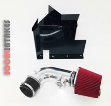 Black Red Heat Shield Cold Air intake Kit For 2007-2011 BMW 128i 328i 3.0L 6cyl picture
