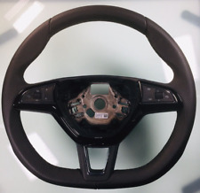 Leather steering wheel Skoda Rapid Spaceback (NH1) 5E0419091BS ŠKODA  picture