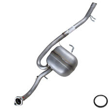 Stainless Steel Exhaust Rear Muffler fits: 2007-2010 Toyota Yaris 1.5L picture