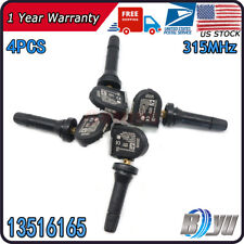(4) Tire Pressure Sensor TPMS For GM CHEVY GMC CADILLAC BUICK 433MHz 13516165 US picture