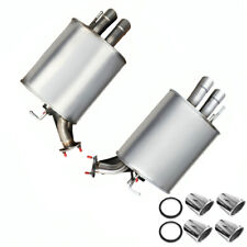 Pair of Exhaust Mufflers fits: 2006-2010 Infiniti M35 M45 picture
