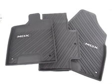 Genuine OEM Acura 08P17-TZ5-210A All Weather Black Rubber Floor Mats 2017-20 MDX picture