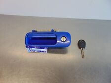 Seat Arosa Boot Handle Lock 6H 97-00 Release Barrel Blue LS5J 1x Key VW Lupo picture