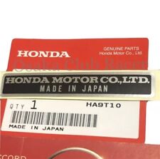 OEM Honda Motor Company Engine Bay Decal Made In Japan JDM CRX NSX Prelude Civic picture