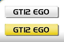 Private Number Plate GT12 EGO - GTR EGO - GTR PLATE - NISSAN GTR picture