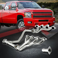 Stainless Steel Exhaust Header Manifold for 06-13 Chevy/GMC GMT900 4.8/5.3/6.0L picture