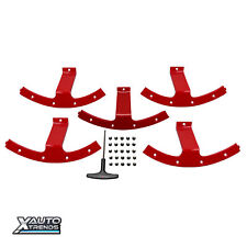 KMC XD Series XD827 Wheel Midspoke Insert 20X12 Red 5 Pcs 827MS212-RD picture