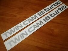 MR2 SW20 Side Decals - Fits MR2 89-99 - Twin Cam 16 Turbo Sticker Reproduction picture