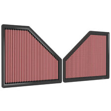 K&N 33-3171 High Flow Performance Air Filter for 20-23 BMW M3 M4 / 2023 M2 3.0L picture