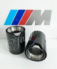 67mm M PERFORMANCE MPE FIT CARBON EXHAUST TIPS M135i M140i M235i M240i M2 M3 M4 picture