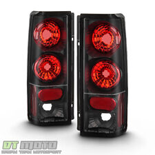 BLK 1985-2005 Chevy Astro Van GMC Safari Rear Tail Lights Brake Lamps Left+Right picture