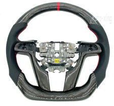 For Pontiac G8 GT 2008+ Real Carbon Fiber Flat Sport Customized Steering Wheel picture