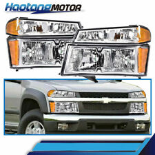 Fit For 04-12 Chevy Colorado/GMC Canyon Bumper Headlights HeadLamp Amber Corner picture
