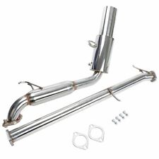 For Mazda Miata MX-5 Eunos 89-97 1.6/1.8L Stainless Catback Back Exhaust Muffler picture
