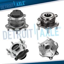 FWD Front & Rear Wheel Bearing & Hubs for 2014 2015 2016-2019 Nissan Rogue Sport picture