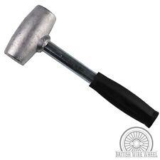 4lb Lead Hammer for Knock Off Spinner Caps on Lowrider Wire Wheels, Non-Marring picture