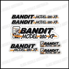 Bandit 280xp Wood Chipper Sticker Decals picture