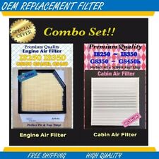 Engine & Cabin Air Filter For GS350 GS450h GS200t IS300 IS200t IS250 IS350 RC350 picture