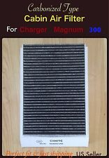 CARBONIZED CABIN AIR FILTER Charger Magnum Chrysler 300 US Seller Fast Ship picture