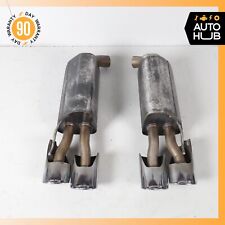 03-06 Mercedes W220 S55 CL65 AMG Exhaust Muffler Quad Tips Left and Right OEM picture